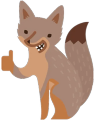 FoxGood static emote for Discord, Twitch and Slack
