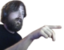 ForsenPointingAtSomething emote for Discord