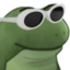 FrogeClout emote for Discord