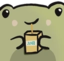 froggySip emote for Discord