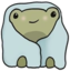 froggyCozy emote for Discord