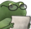 FrogeStudy emote for Discord