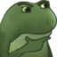 FrogeHMMM emote for Discord