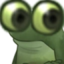 FrogeEYES emote for Discord