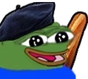 frenchpeepoHappy static emote for Discord, Twitch and Slack