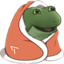 FrogeCozy emote for Discord