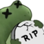 FrogeRIP emote for Discord