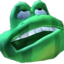 Frogasm emote for Discord