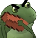 FrogeBrick static emote for Discord, Twitch and Slack