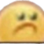 frownin emote for Discord