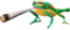 froggySmokingWeed emote for Discord