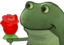 frogeGladRose emote for Discord