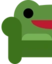 FROGLEFT emote for Discord