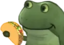 frogeGladTaco emote for Discord
