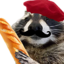 frenchRaccoon emote for Discord