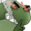 FrogeSHHH emote for Discord