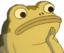 frogThink emote for Discord