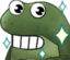 frogeSparkle emote for Discord