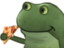 frogeGladPizza emote for Discord
