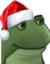 FrogeChristmas emote for Discord