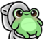 froggypotty emote for Discord