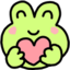 frogLove emote for Discord