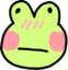 frogBlush emote for Discord