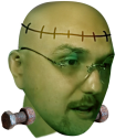 frankenbald static emote for Discord, Twitch and Slack