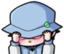 freudHideBlush emote for Discord