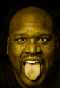 freakyyellowshaq static emote for Discord, Twitch and Slack