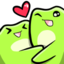 froggohug emote for Discord