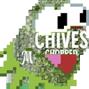 frogChives static emote for Discord, Twitch and Slack