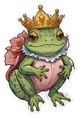 frogQueen static emote for Discord, Twitch and Slack