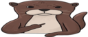 fuckotter static emote for Discord, Twitch and Slack